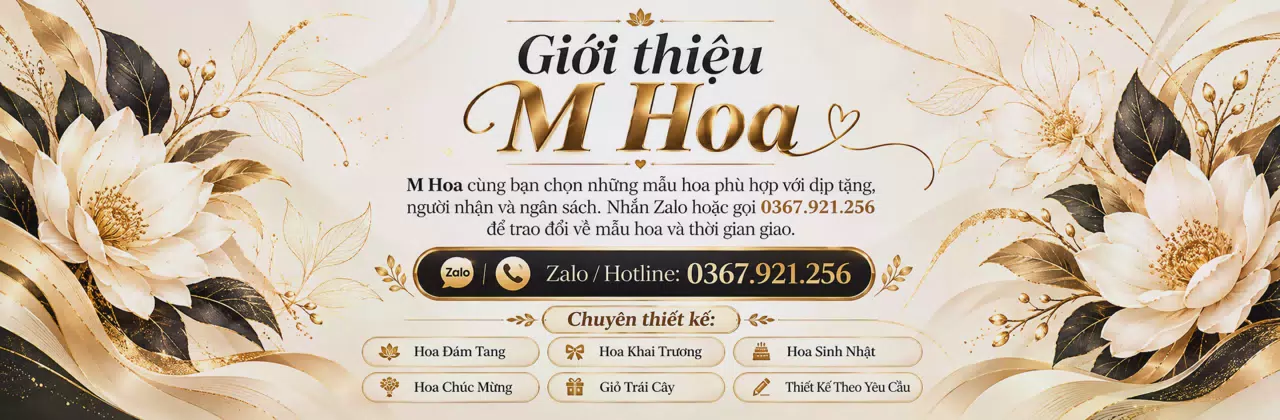 Ảnh bìa Shop hoa tươi Xã Phú Hoà An Giang - Chọn sắc hoa cho người thương